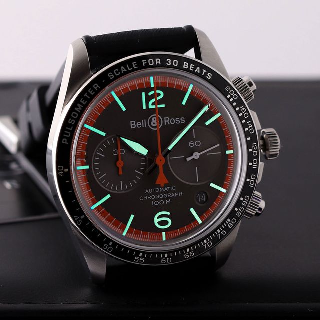 Bell and Ross BR V2-94 BRV294-ORA-ST/SRB Image 6